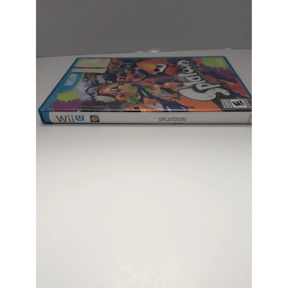 Splatoon Nintendo Wii U 2015 WUP-P-AGME Action Shooter Video Game